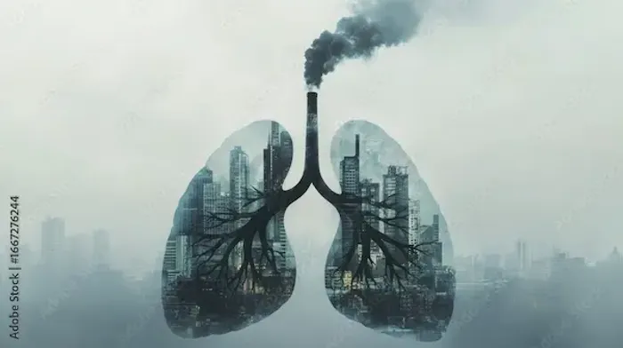 Air Pollution On Lungs